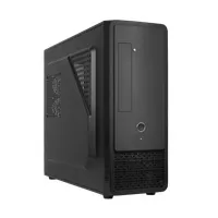 Chieftec UC-03B-OP UC-03B táp nélküli ATX torony fekete 1x5,25" 2x3,5" 2x2,5" 2x USB 3.2, Audio, SD kártyaolvasó