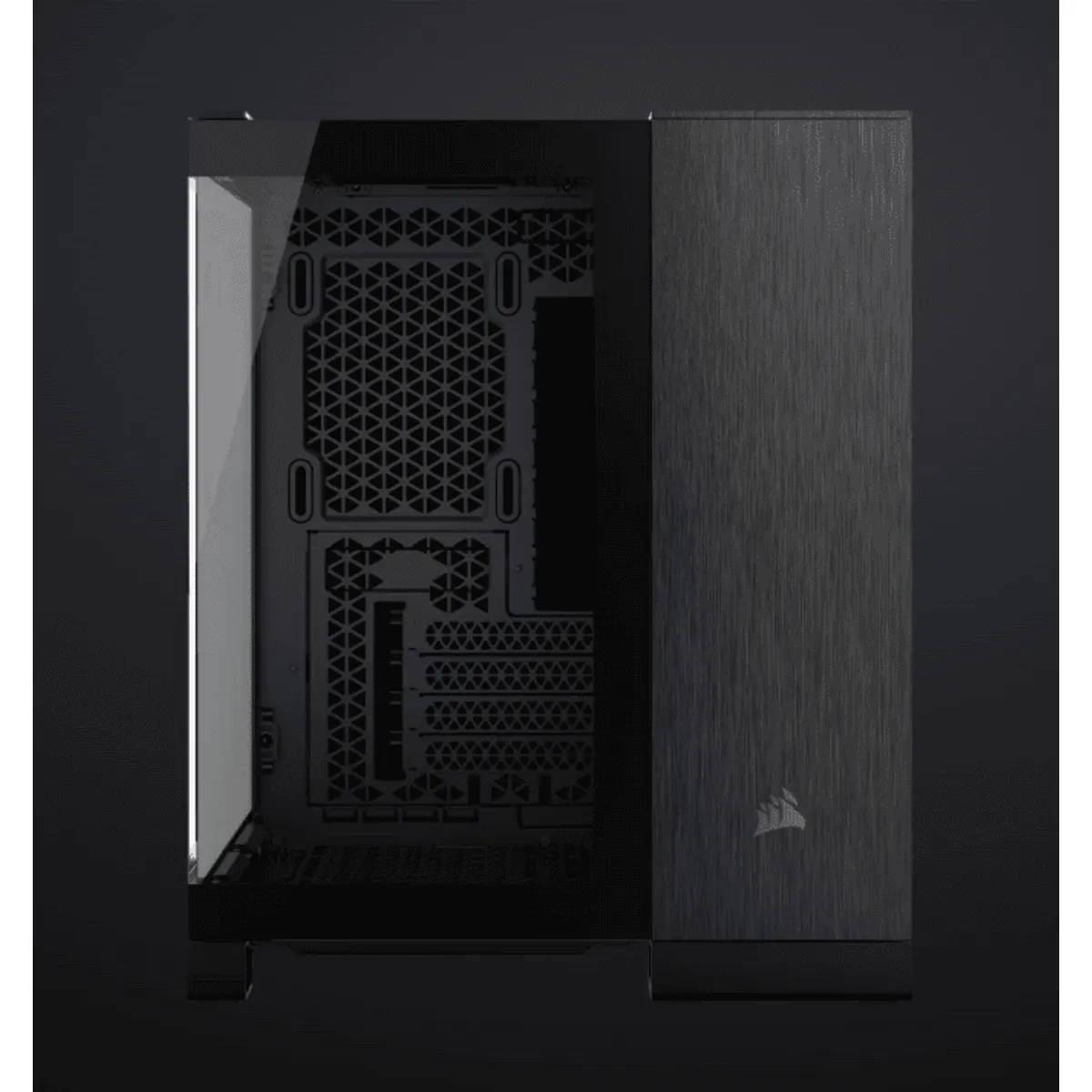 Corsair CC-9011287-WW 2500X Micro-ATX kétkamrás toronyház - fekete-obszidián alumínium edzett üveg invertált alaplap-kompatibilitás #6