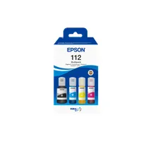 EPSON C13T06C64A EcoTank 112 4-szín Multipack fekete, cián, magenta, sárga