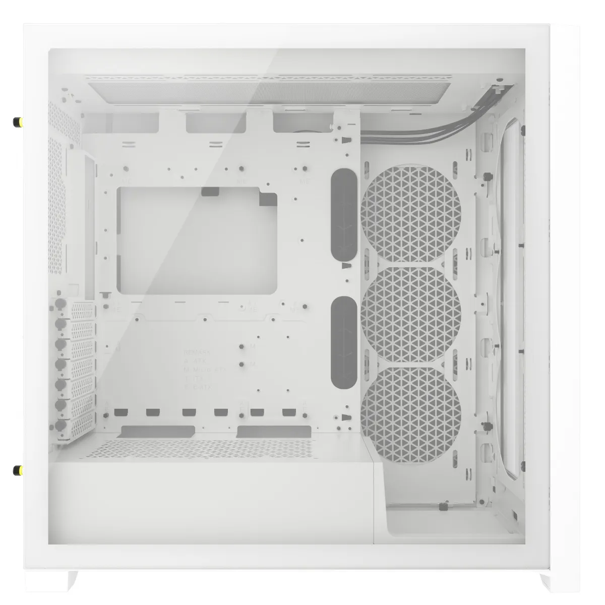 Corsair CC-9011262-WW 5000D AIRFLOW CORE Mid-Tower ATX edzett üveg fehér #6