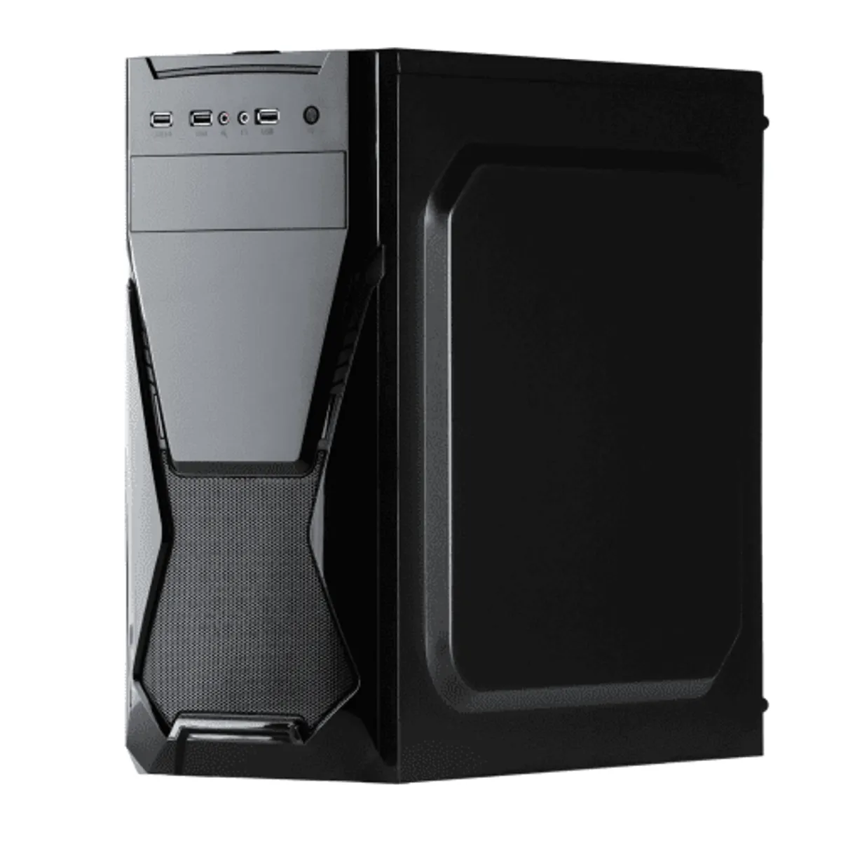 Akyga AK13BK táp nélküli Micro Tower ATX számítógépház 2x USB 2.0 előlapon 5,25" külső 3x3,5" belső #3