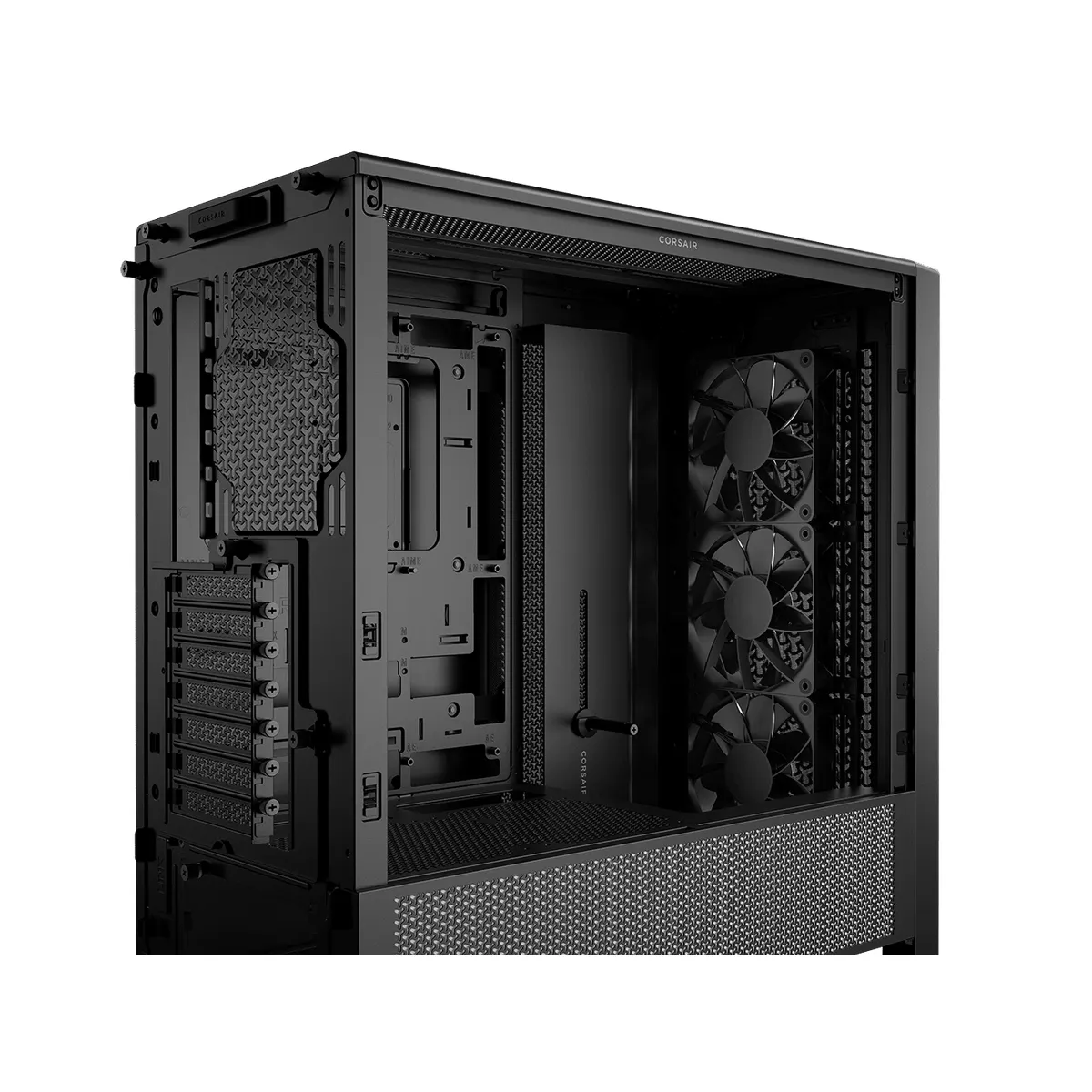 Corsair CC-9011312-WW Frame 4000D RS Mid-Tower ATX edzett üveg fehér #6