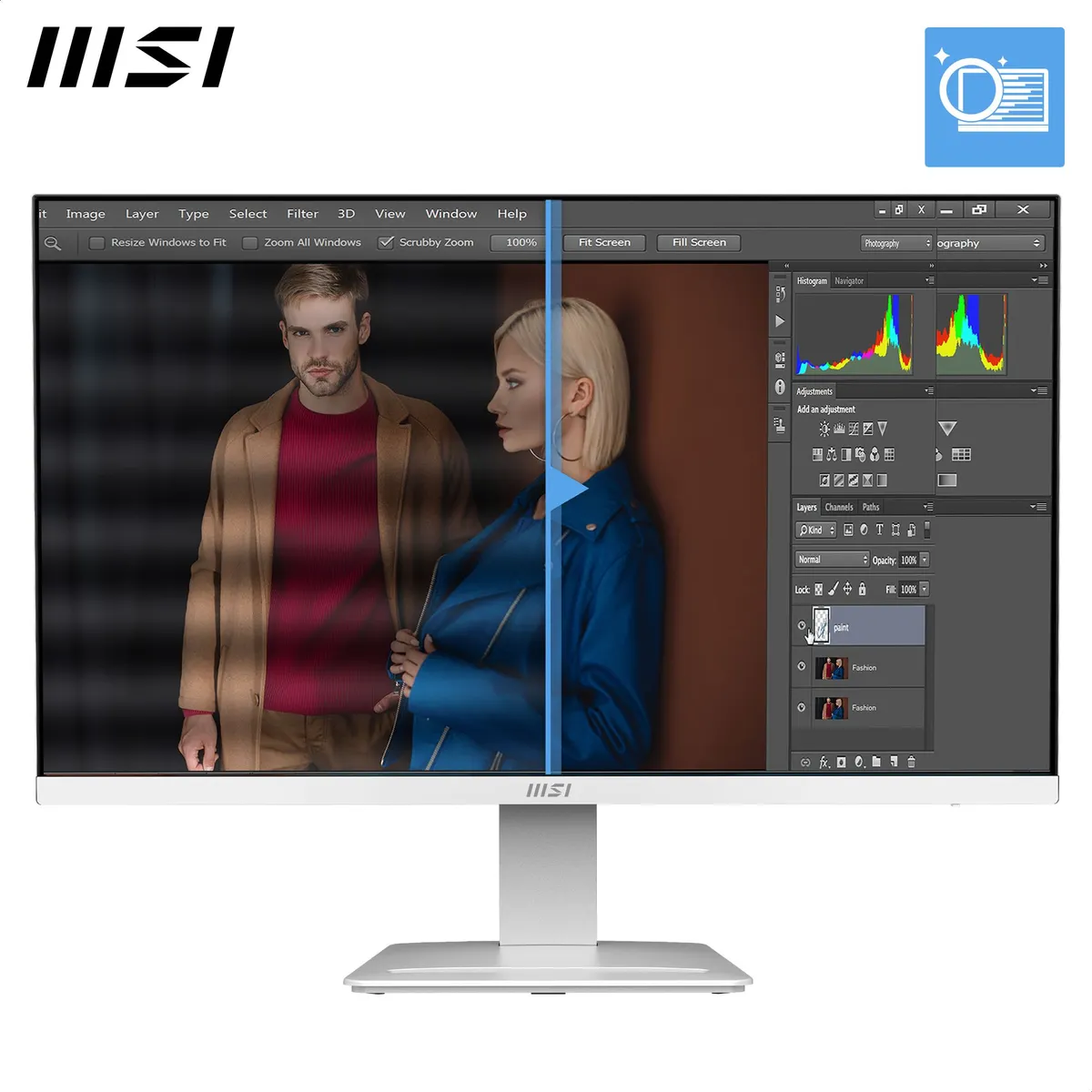 MSI PRO MP273W E14A MP273W színmélység 1070 - válaszidő 1070 #4