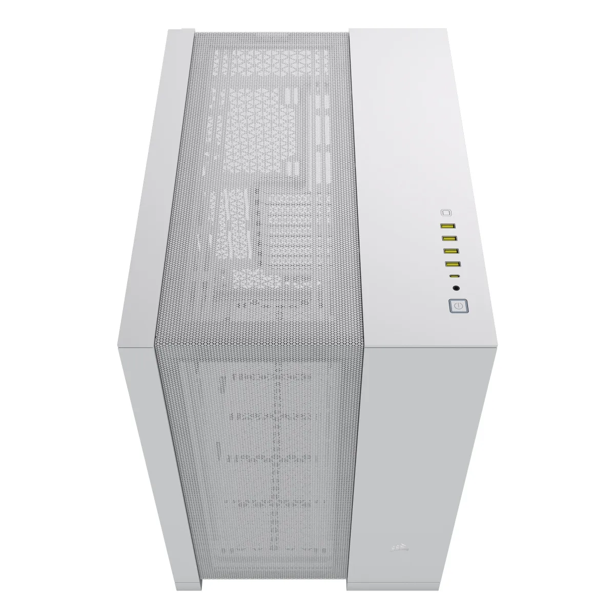 Corsair CC-9011260-WW 6500D Airflow dupla kamrás edzett üveg fehér mid-tower ATX táp nélküli #4