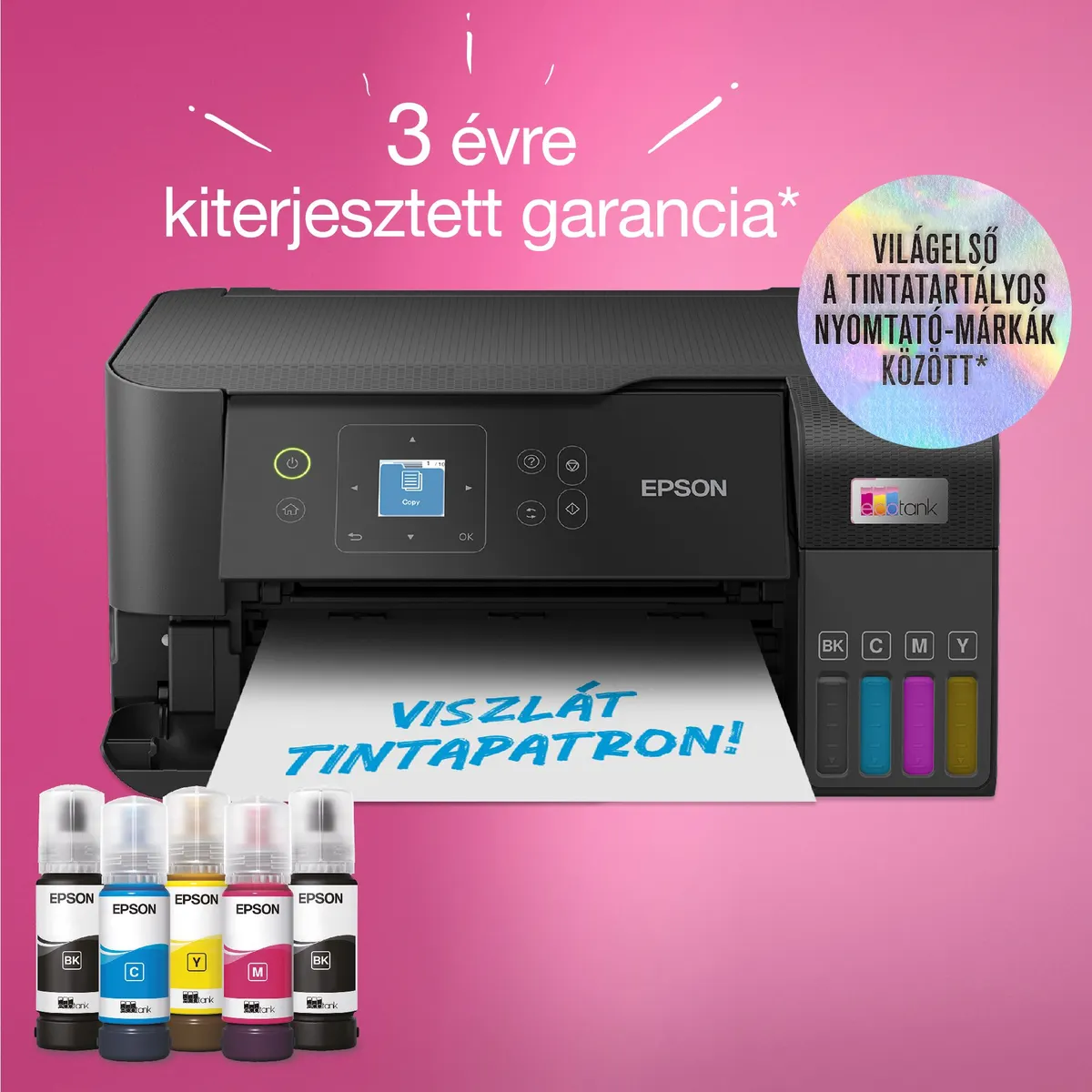 Epson C11CK58403 EcoTank L3560 MFP WiFi USB tintasugaras #7