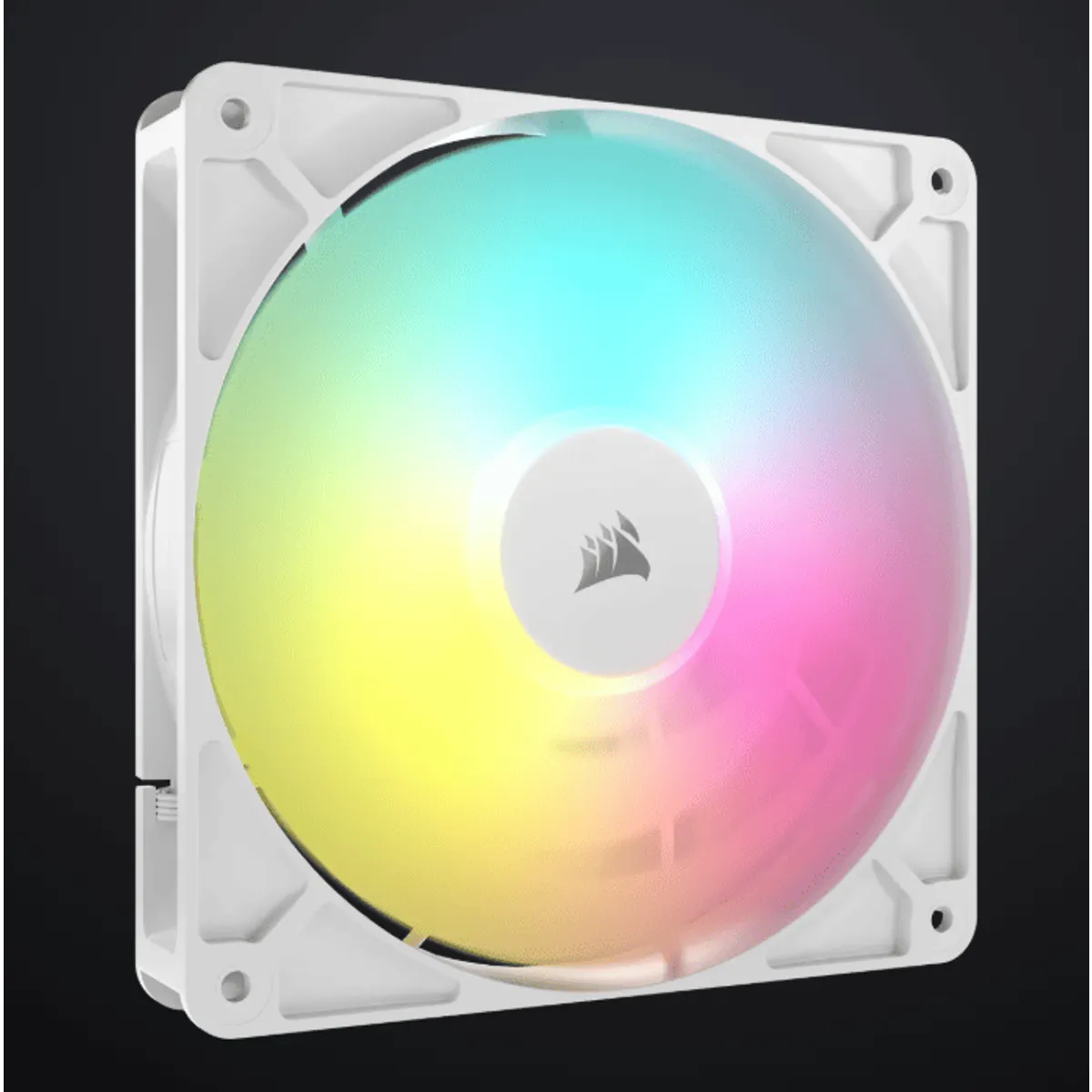 Corsair CO-9050186-WW rs140 argb 140mm pwm ventilátor fehér #1
