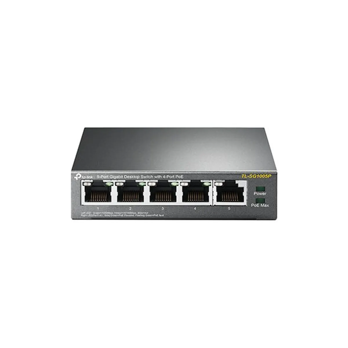 TP-Link TL-SG1005P 5-portos gigabit asztali switch 4 PoE porttal 56W #1