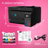 EPSON C11CK57403 EcoTank L5590 MFP, 30 lapos ADF, WiFi, LAN, Fax, 4800x1200 dpi #4