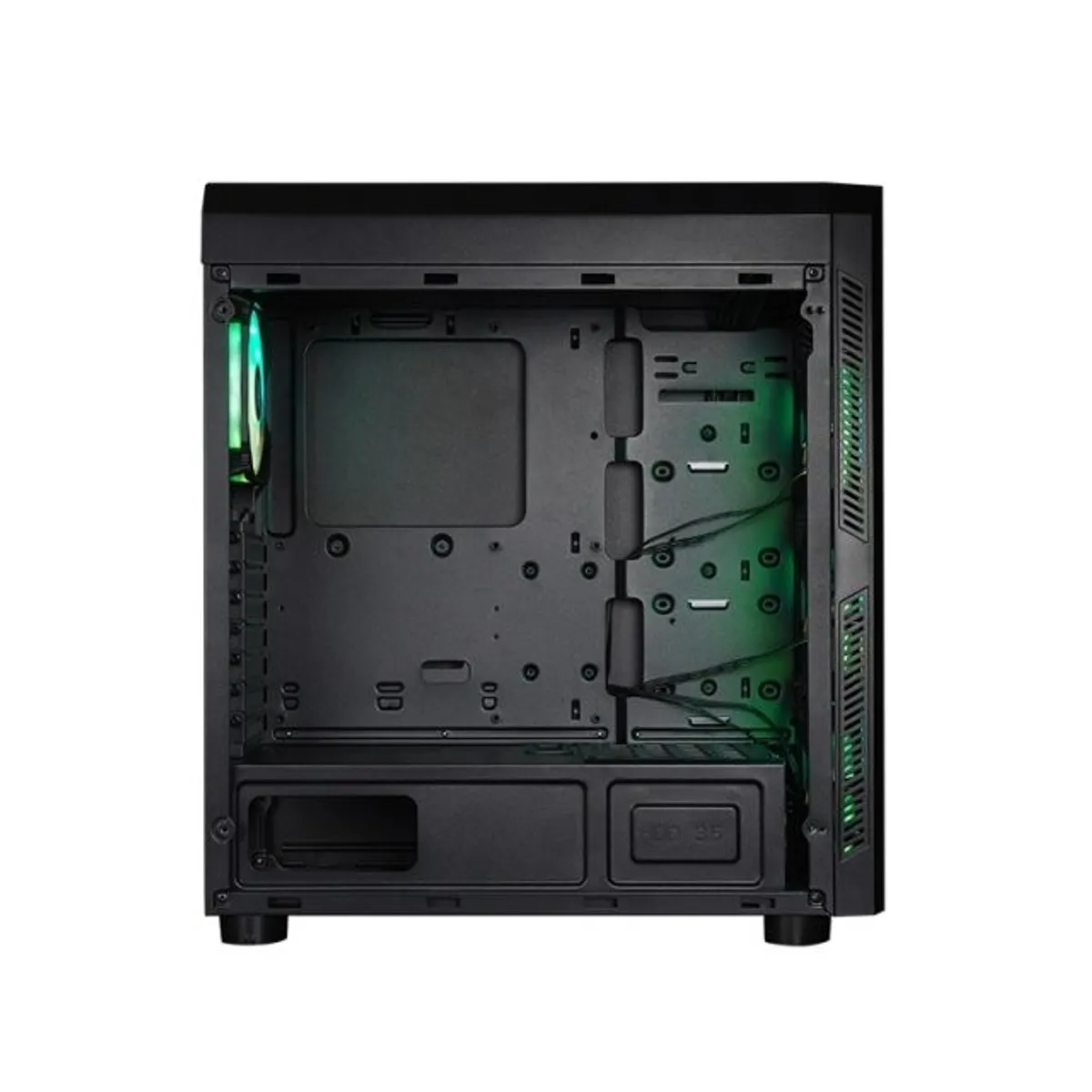 Chieftec GL-04B-UC-OP SCORPION 4 USB-C Gen2x2 edzett üveg ARGB ATX MicroATX Mini-ITX 2x2,5" 2x3,5" USB 3.2 Gen1, USB-C Gen2x2 #3