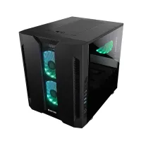 Chieftec GM-02B-OP Chieftronic M2 edzett üveg mATX Mini-ITX táp nélküli 3x ARGB ventilátor RGB vezérlő hub #3