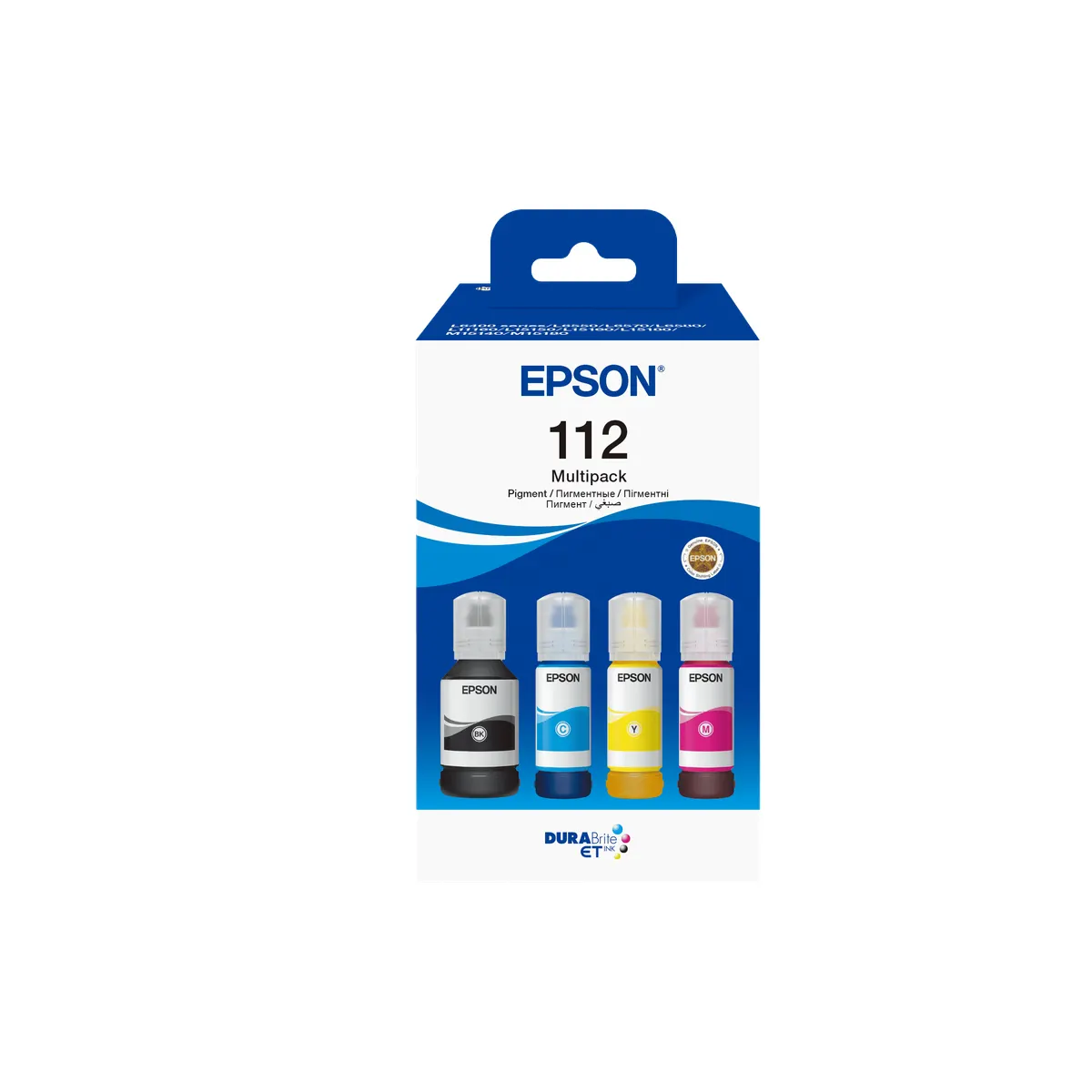 EPSON C13T06C64A EcoTank 112 4-szín Multipack fekete, cián, magenta, sárga #1