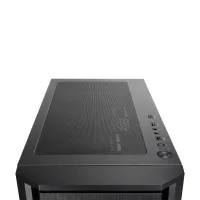 Chieftec AZ-01B-OP Pro mini mATX 0,6 mm SPCC fekete 2x 2,5" 1x 3,5" belső rekesz PSU nélkül CPU hűtő max 165 mm VGA max 330 mm #7