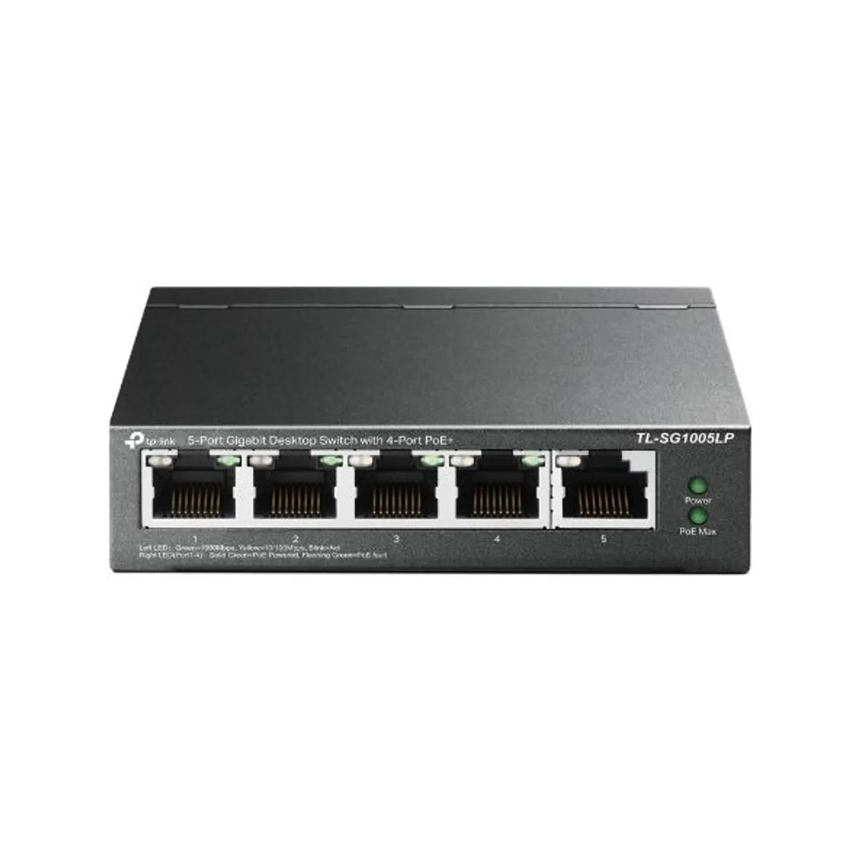 TP-Link TL-SG1005LP 5-portos Gigabit asztali kapcsoló 4 PoE portok #1