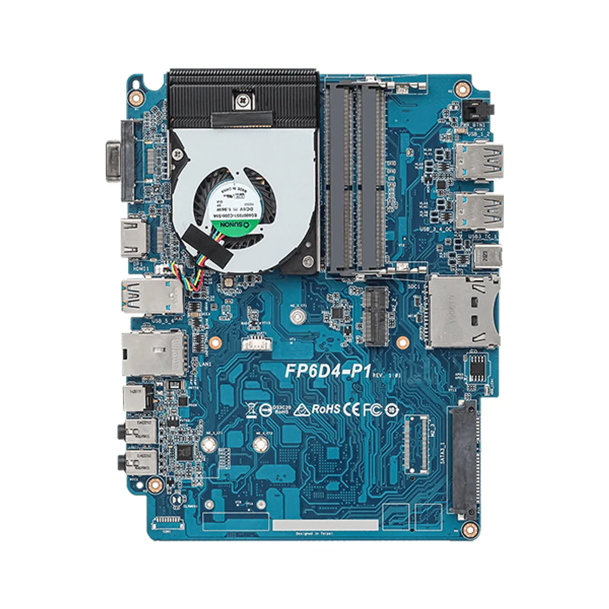 Asrock MARS/4205U/L6 Mars barebone mini PC Intel Celeron 4205U, 2x DDR4 up to 64 GB, HDMI 4K, Wi-Fi 6, M.2 PCIe Gen3 x4, 2,5" SATA #5
