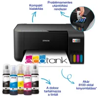 Epson C11CJ67434 EcoTank L3270 multifunkciós tintasugaras WiFi USB A4 színes 5760x1440 DPI #2