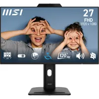 MSI PRO MP272PMG 27" FHD IPS 120Hz 1ms MPRT DP HDMI VGA USB kamera mikrofonnal