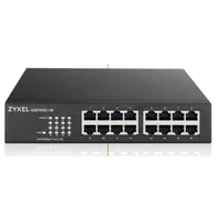 ZYXEL GS1100-16-EU0104F GS1100-16 16-port gigabit unmanaged rack switch