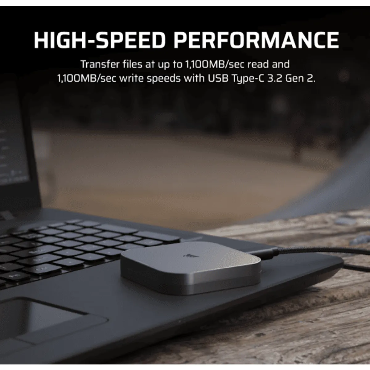 Corsair CSSD-EX300U1TB EX300U külső USB 3.2 Gen 2 1100 MBps #2