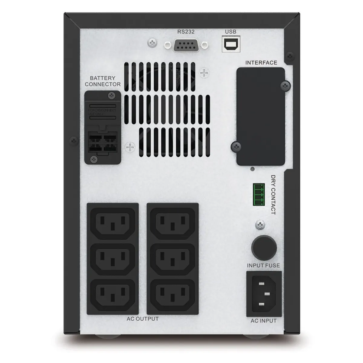 APC SMV1000CAI Easy UPS 1000VA 700W Vonal-interaktív 6x C13 kimenet USB RS-232 #2