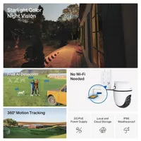 TP-Link TapoC501GW kültéri IP kamera 4G LTE IP66 1080p starlight éjszakai látás AI észlelés kétirányú hang #2