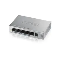 Zyxel GS1005HP-EU0101F GS1005HP 5-portos gigabites poe kapcsoló 4 poe port 60W költségvetés asztali nem menedzselt