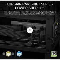 Corsair CP-9020299-EU RM850x Shift tápegység 850W ATX 3.1 PCIe 5.1 moduláris #2