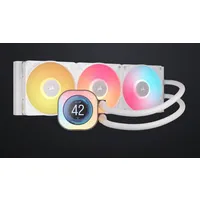 Corsair CW-9061026-WW Titan 360 RX LCD fehér iCUE LINK RGB 3 ventilátor