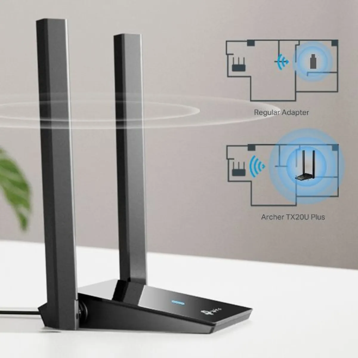 TP-Link ArcherTX20UPlus Archer TX20U Plus AX1800 USB 3.0 MU MIMO OFDMA WPA3 #2