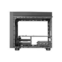 Chieftec CI-03B-OP The Cube Micro-ATX Mini-ITX 2×3,5" és 2×2,5" meghajtóhelyek, 4 bővítőhely, USB-C elöl, tápmax 200 mm #5