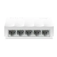 TP-Link LS1005 5-portos 10-100Mbps asztali kapcsoló Auto-MDI-MDIX ventilátor nélküli plug-and-play energiahatékony Green Ethernet