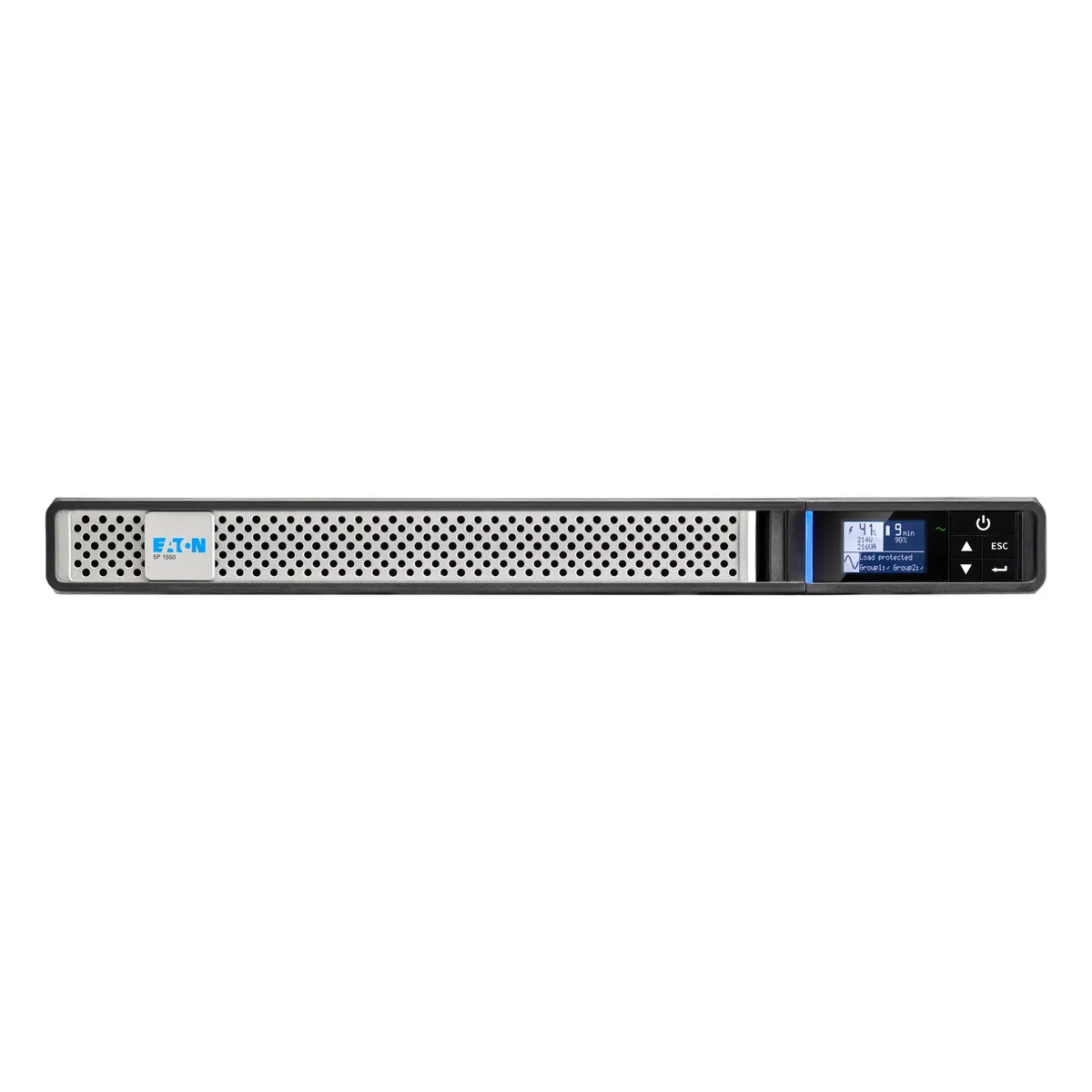 Eaton 5P1550IRG2 1U rack vonali-interaktív 1550VA UPS 6x C13 kimenet, bemenet IEC-320-C14, RS232, USB, dry contacts, 3 év garancia elektronikára, 2 év az akkumulátorra #1