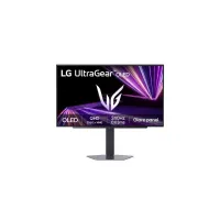 LG 27GX704A-B.AEU UltraGear OLED QHD játékmonitor 240 Hz 0,03 ms DCI-P3 98,5 százalék DisplayHDR 400 True Black HDMI 2.1, DP 2.1