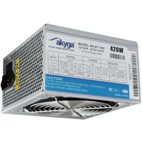 Akyga AK-B1-420 Alap 420W ATX 24 pin P4 12 cm ventilátor 3 SATA 2 Molex 1 mini-Molex OVP OCP OPP OTP SCP RoHS