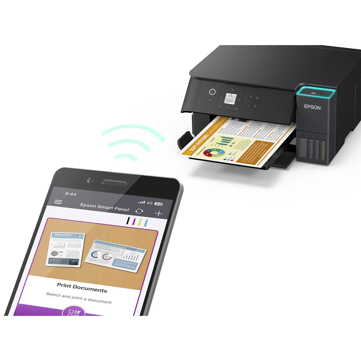 Epson C11CL41408 EcoTank L4360 tintasugaras multifunkciós A4 kétoldalas Wi-Fi #5