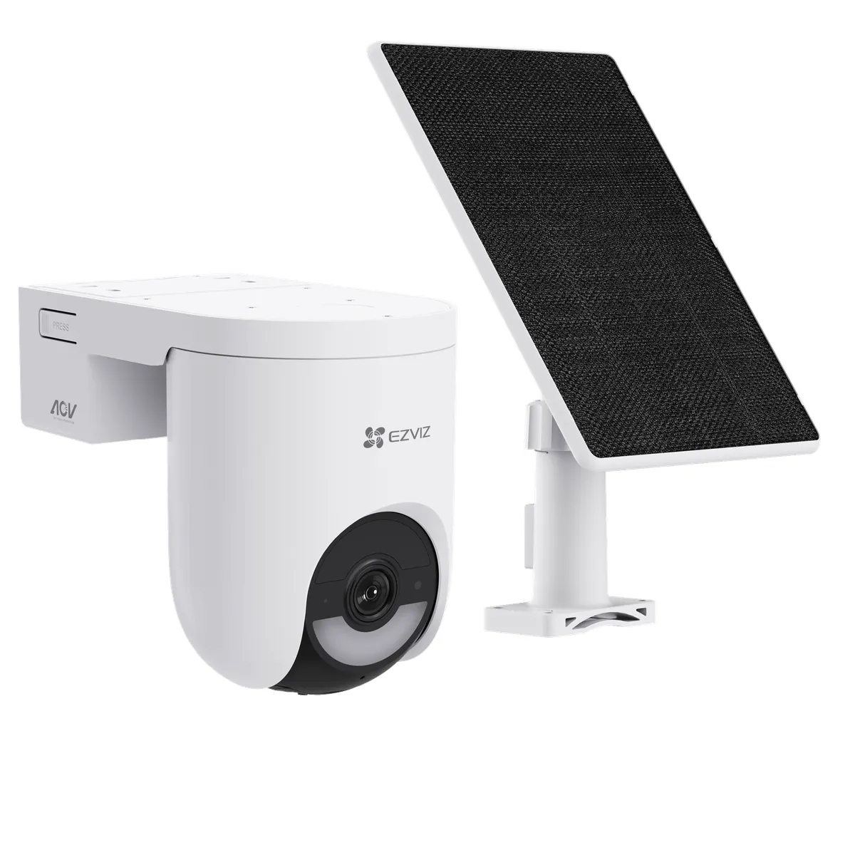EZVIZ 303103598 HB8 Lite akkumulátoros kültéri kamera 5W napelem #1