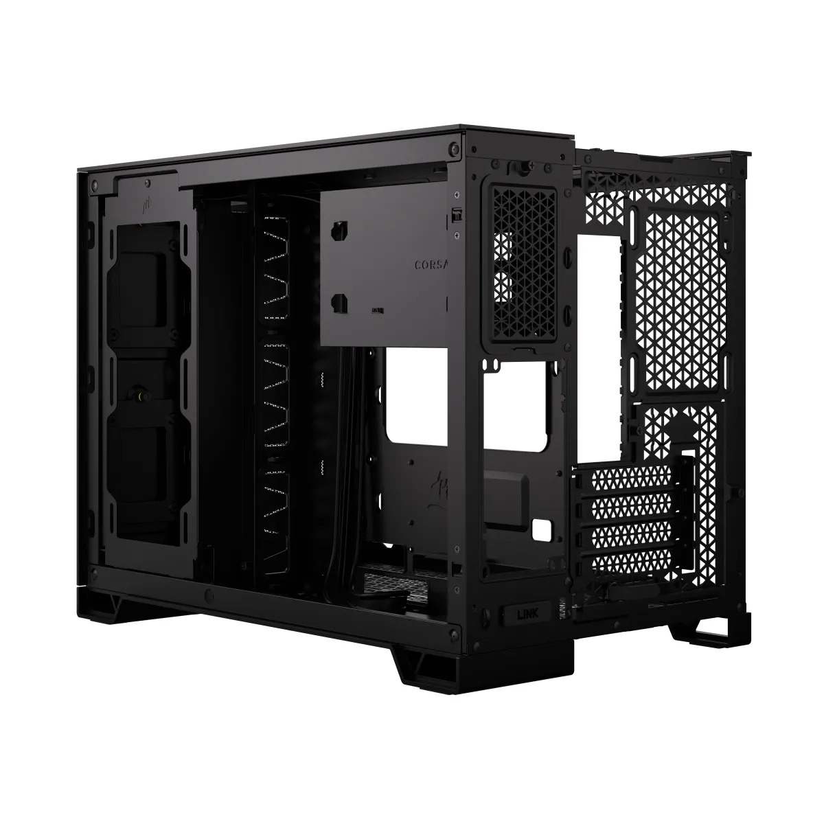Corsair CC-9011263-WW 2500D Airflow Micro-ATX dupla kamrás edzett üveg fekete #2