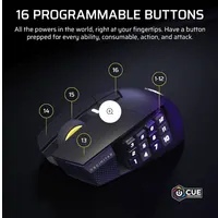 Corsair CH-9314014-WW Scimitar Elite Wireless SE MMO egér 33000 DPI gunmetal színű #3
