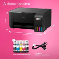 EPSON C11CJ68407 EcoTank L3230 multifunkciós tintasugaras nyomtató 4x65 ml USB 8.100 fekete / 6.500 színes oldal #4