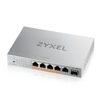 ZYXEL XMG-105HP-EU0101F XMG-105HP 5x2,5G PoE 70W 1xSFP asztali nem menedzselt #2