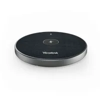 Yealink 1303143 VCM36-W vezeték nélküli konferencia mikrofon 6 m 360 fok pickup beépített 2450 mAh 12 óra üzemidő