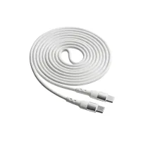Akyga AK-USB-41 USB-C töltő- és adatkábel 1,8 m fehér 60W