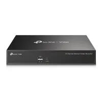 TP-Link VIGINVR1016H VIGI NVR 16-csatornás, 8 MP, H.265, H.264, 80 Mbps bejövő sávszélesség, 1x SATA 10 TB, HDMI VGA, ONVIF, távoli megfigyelés