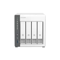 QNAP TS-433-4G TS-433 4-fiókos NAS 4 GB RAM 2,5GbE és 1GbE 4x 3,5" SATA #3