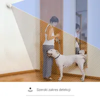 EZVIZ 304800263 T1C mozgásérzékelő PIR ZigBee 3.0 falra és mennyezetre szerelhető háziállatbarát 7 m érzékelés 90 fokos horizontális és vertikális #5