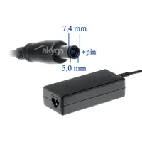 Akyga AK-ND-05 Dell kompatibilis notebook adapter 65W 19.5V 3.34A 7.4x5.0 mm + pin