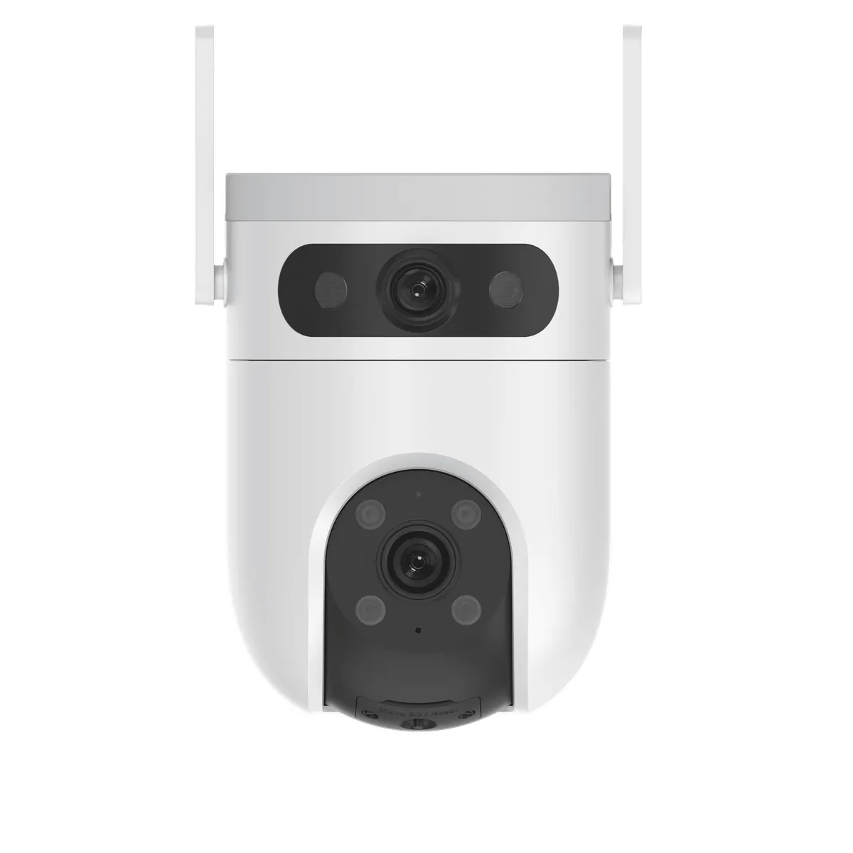 EZVIZ 303103784 H9C 2K dual kültéri kamera 2.8 mm 6 mm lencse, 350 fokos horizontális lefedettség, 80 fokos vertikális lefedettség, AI ember- és jármű-észlelés, 2.4 GHz wifi, kétutas hang #2