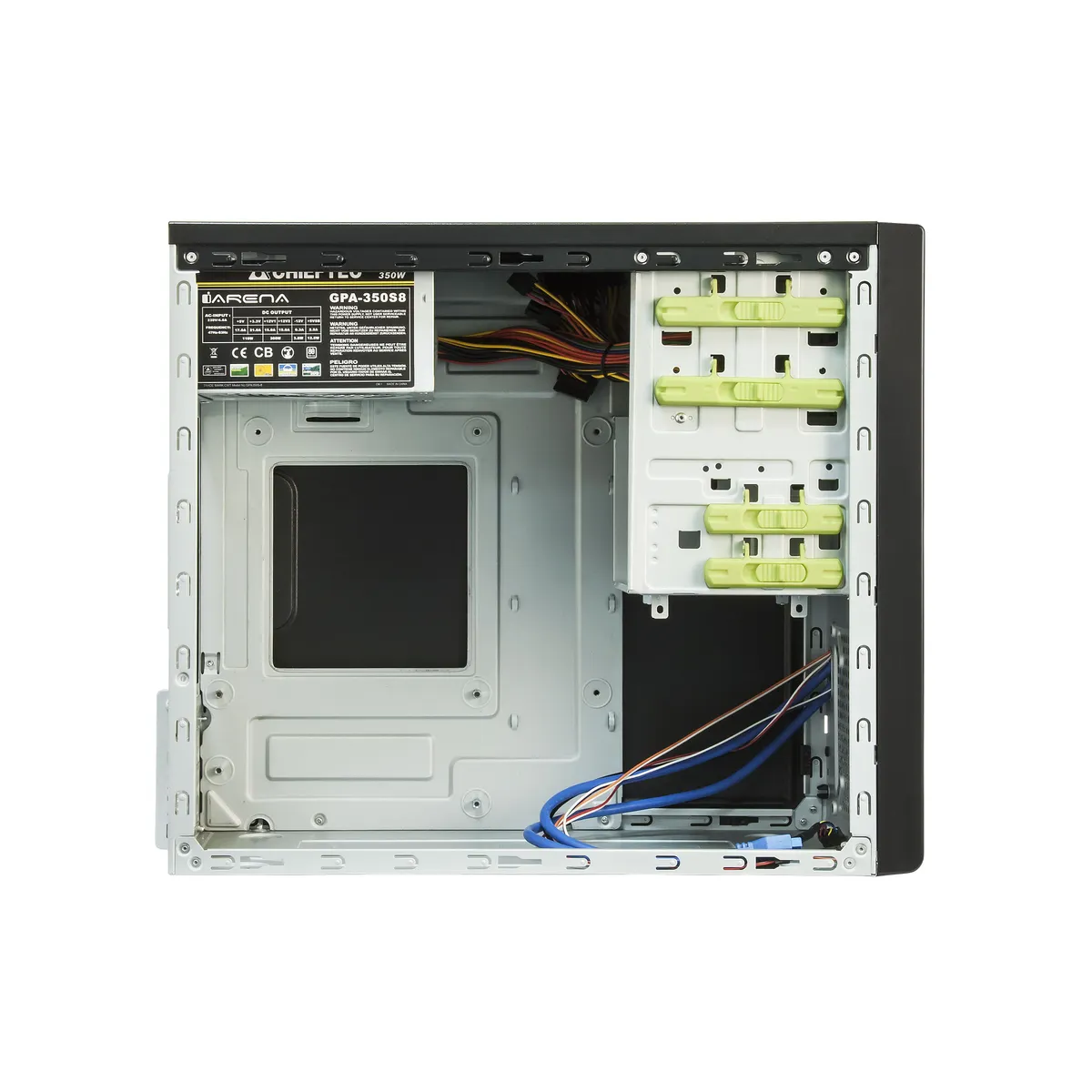Chieftec XT-01B-350GPB XT-01B microATX 350W 2x USB 3.0 fekete #4
