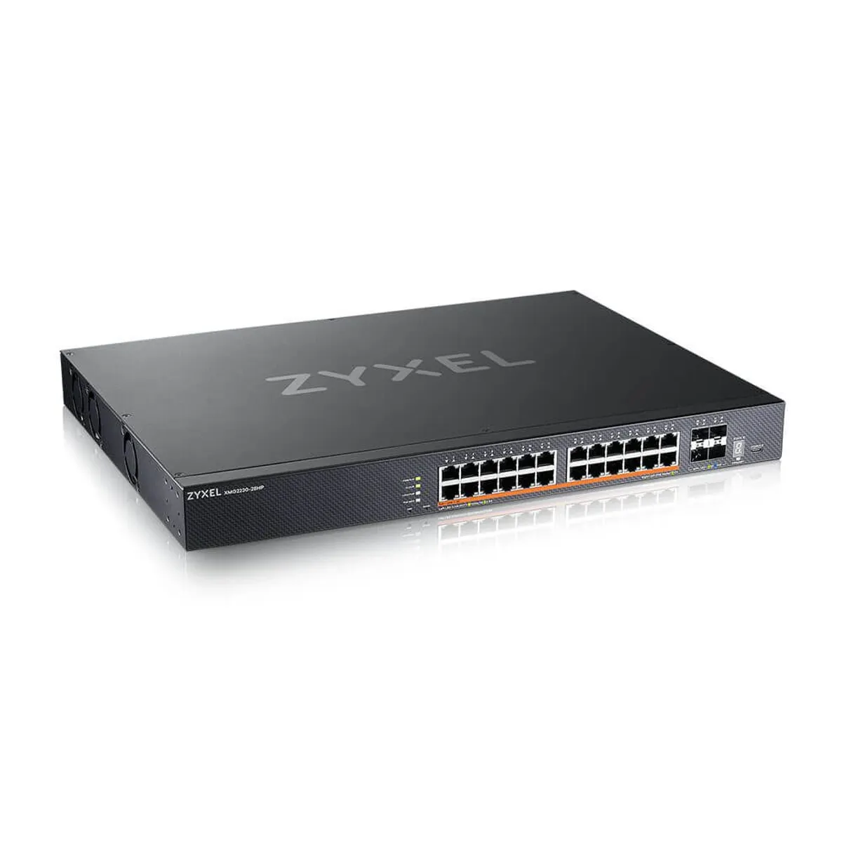 ZYXEL XMG2230-28HP-ZZ0101F XMG2230-28HP 24x2.5G PoE RJ-45, 4x SFP+ uplink, L3 hozzáférési kapcsoló, PoE költségvetés AC 700W, DC 1440W #1