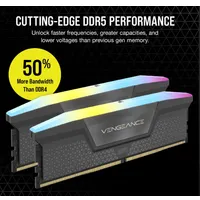 Corsair CMH64GX5M2D5600Z40 Vengeance rgb ddr5 64GB 2x32GB 5600MHz CL40-44-44-90 1.25V amd expo intel xmp szürke #3