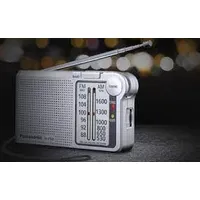 Panasonic RF-P150DEG-S RF-P150DEG digitális tuner hordozható FM-AM AFC fluoreszkáló mutató